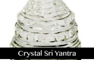 Crystal Sri Yantra (Meru form)